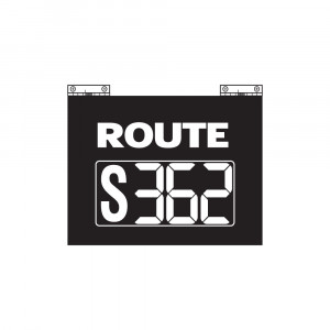 Route Changer™ Classic with Hinges and Stationary Letter