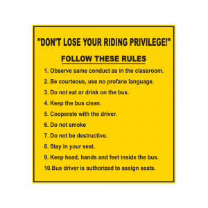 Riding Privilege Decal