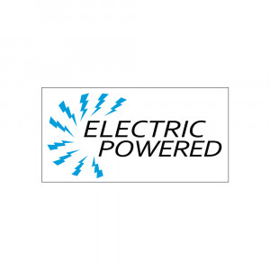 Electric Powered Bus Decal