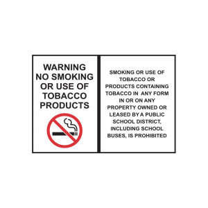 Smoking Prohibited Decal